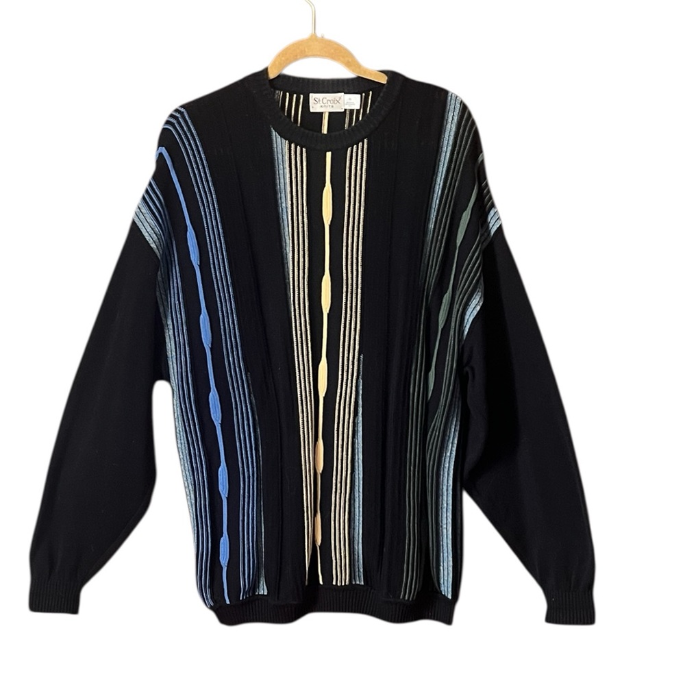 ***SOLD***St. Croix Knits Oversize Slouchy Mens’s Sweater. Size XL. - Picture 2 of 5